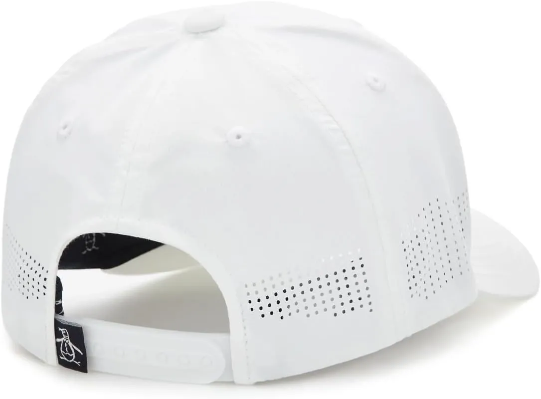 Original Penguin Core Logo Ventilated Adjustable Snapback Golf Hat