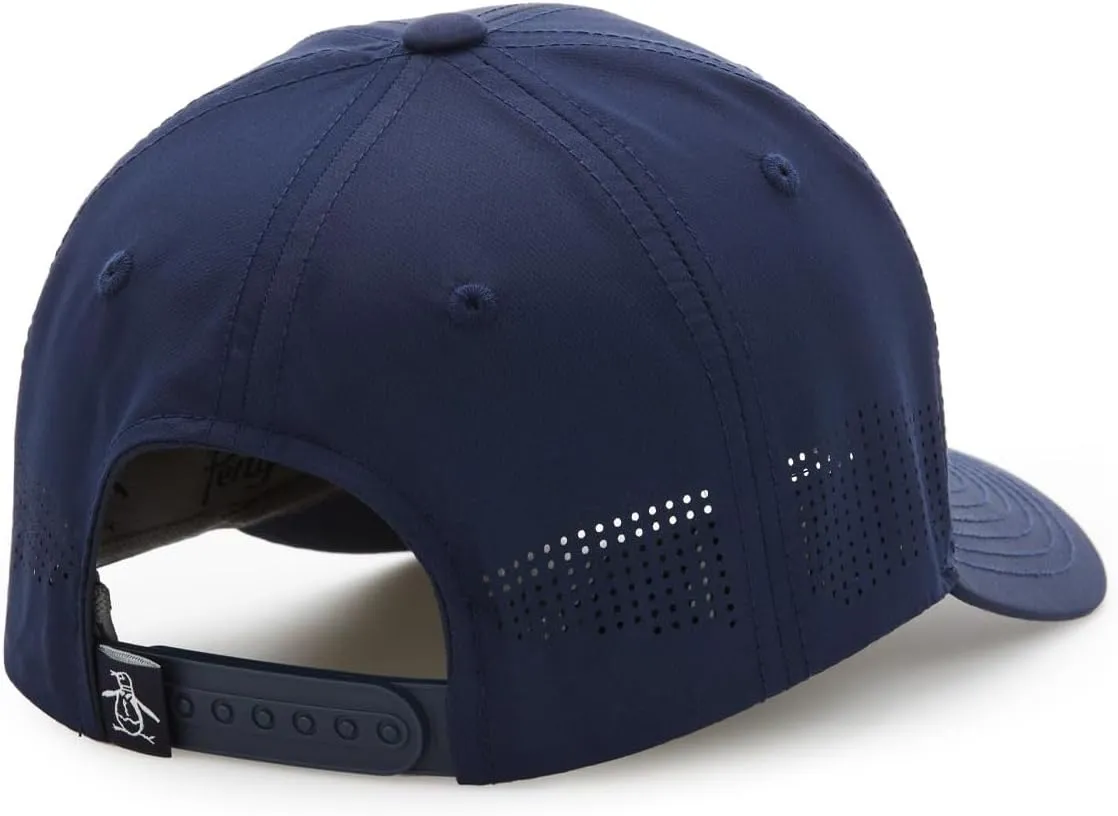 Original Penguin Core Logo Ventilated Adjustable Snapback Golf Hat