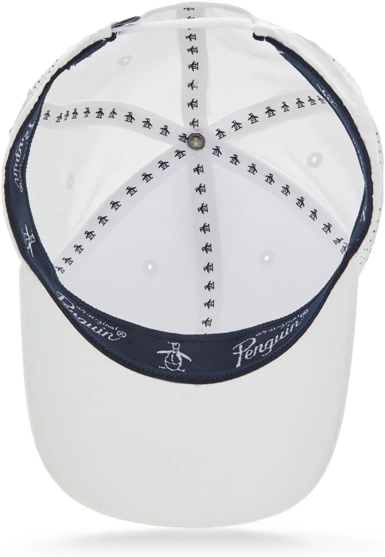 Original Penguin Core Logo Ventilated Adjustable Snapback Golf Hat
