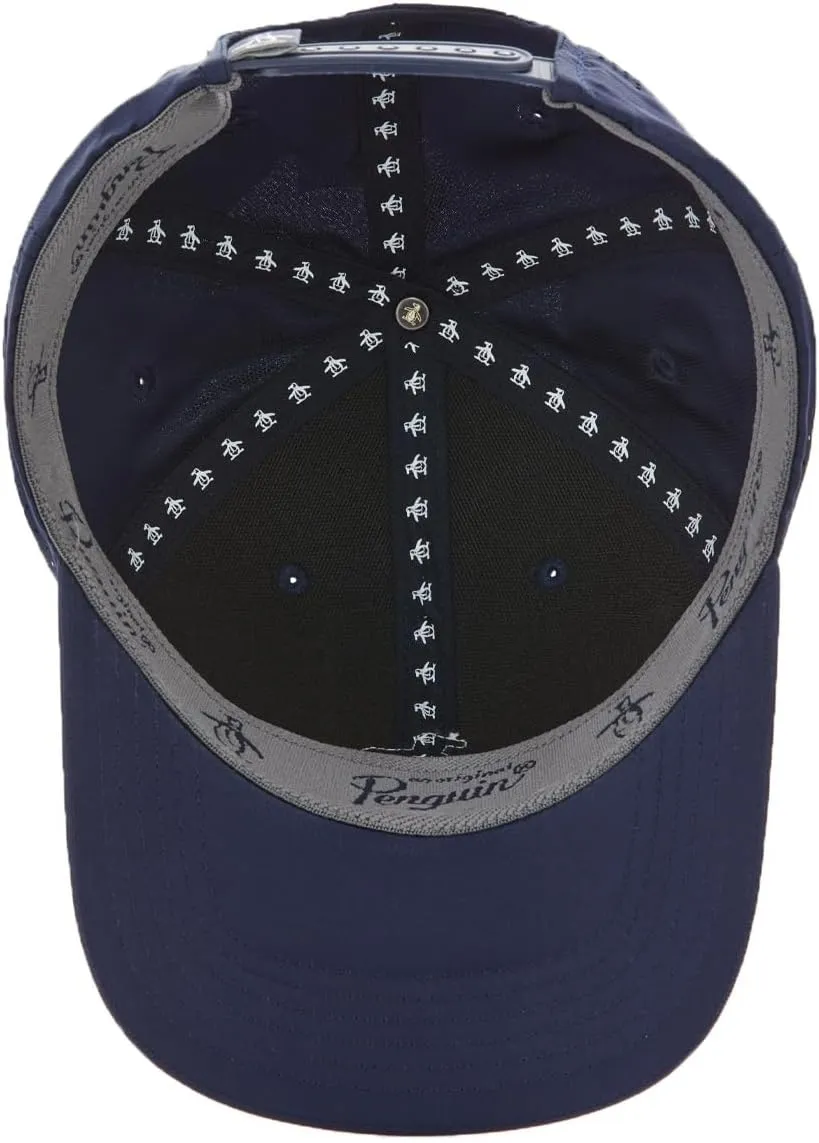 Original Penguin Core Logo Ventilated Adjustable Snapback Golf Hat