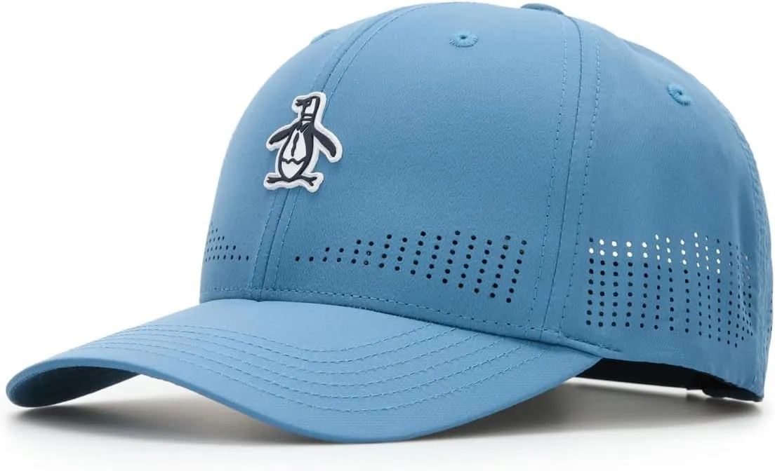 Original Penguin Core Logo Ventilated Adjustable Snapback Golf Hat