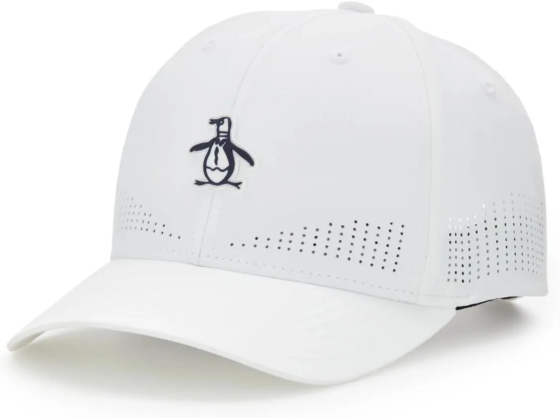 Original Penguin Core Logo Ventilated Adjustable Snapback Golf Hat