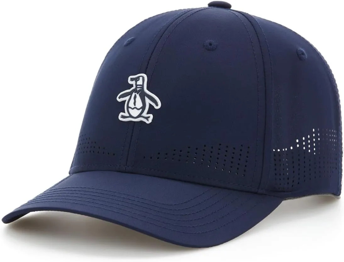 Original Penguin Core Logo Ventilated Adjustable Snapback Golf Hat