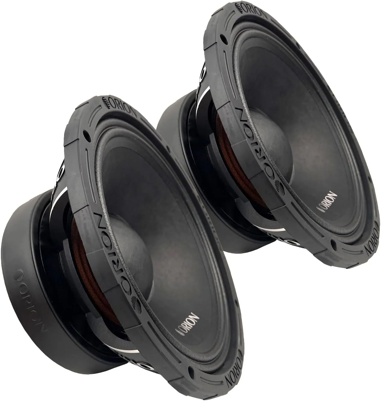 ORION XTX1058DC XTR Series High Efficiency 10” Mid-Range Dust Cap Loudspeakers, 2000W Max Power, 500W RMS, 8 Ohm, 3” Voice Coil - Pro Car Audio Stereo (Set of 2 Speakers)