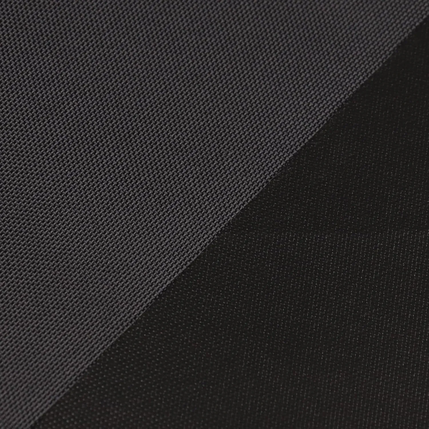 Outdoor Waterproof UV Sun Protection Canvas Fabric, UPF 50  Silver Backing 210 Denier Canvas Fabric for Outdoor/Indoor, Awning, Tent, Umbrella, Tarp, DIY Project, 60" Wide (1 Yard, Black)