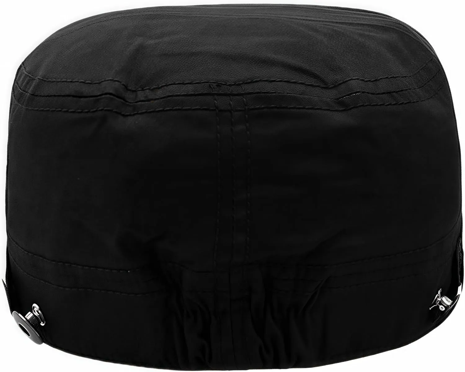 Oversize Cadet Hat Women Hip Hip Punk Rock Rivet Cotton Baseball Caps Big Head Men Army Sun Caps Dad Flat Top Fitted Hats