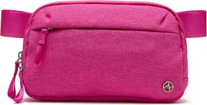 Pander Crossbody Sling Bag for Travel, Outdoor, and Everyday Use – Adjustable Strap, Lightweight Shoulder Bag, Sonic Pink