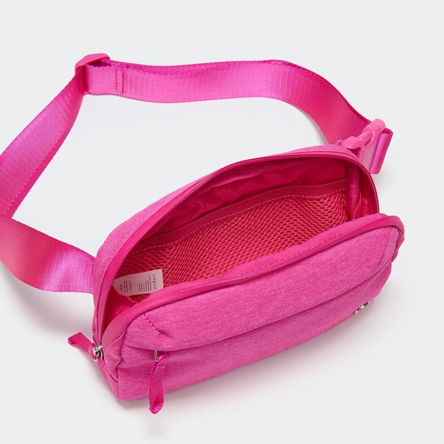 Pander Crossbody Sling Bag for Travel, Outdoor, and Everyday Use – Adjustable Strap, Lightweight Shoulder Bag, Sonic Pink
