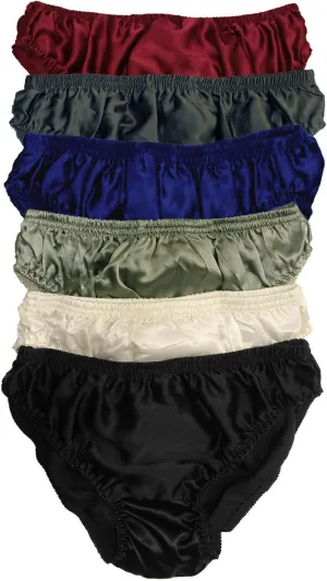 Paradise Silk Men Pure Silk Briefs 6 Pairs in one Economic Pack
