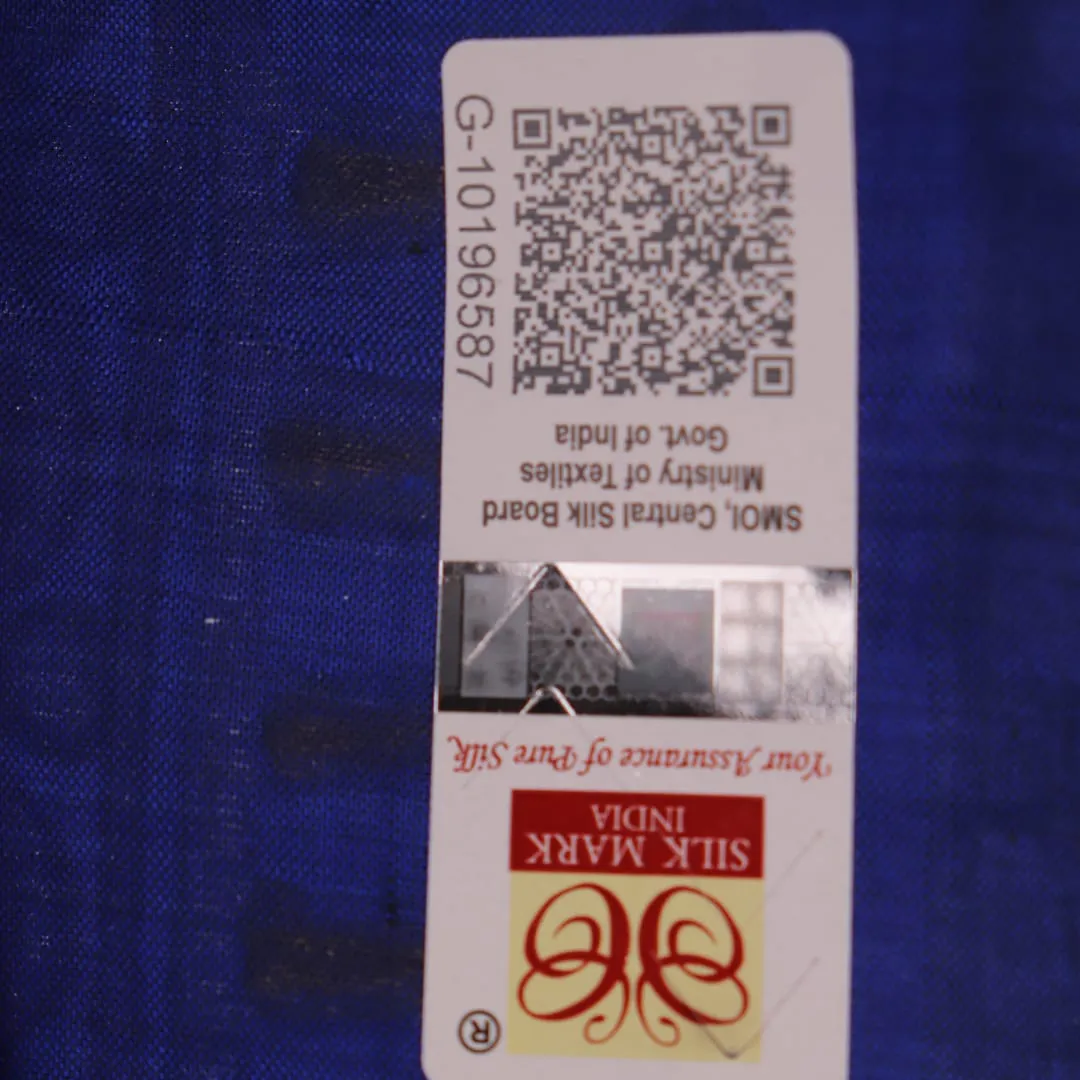 Patachitra Silk Saree - Blue