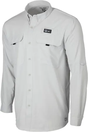 PELAGIC Men's Keys Guide Fishing Shirt, Long Sleeve, UPF 50  Protection, Ventilated and Lightweight