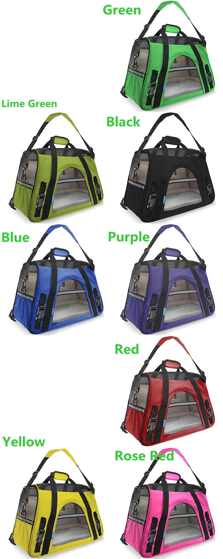 Pet Cat Travel Bags Breathable Pet Handbag Dog Shoulder Bag Teddy Pet Out Portable Package
