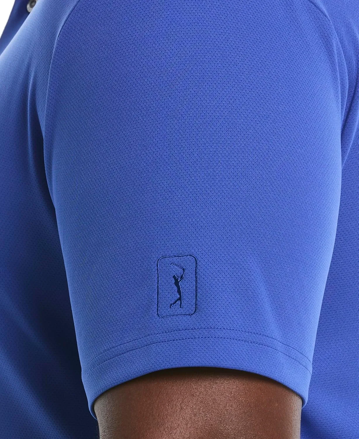PGA TOUR Men's Airflux Solid Mesh Short Sleeve Golf Polo Shirt (Sizes S-4x)