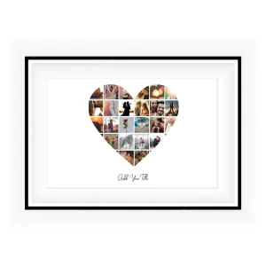 Photo Collage | 24 Heart Collage