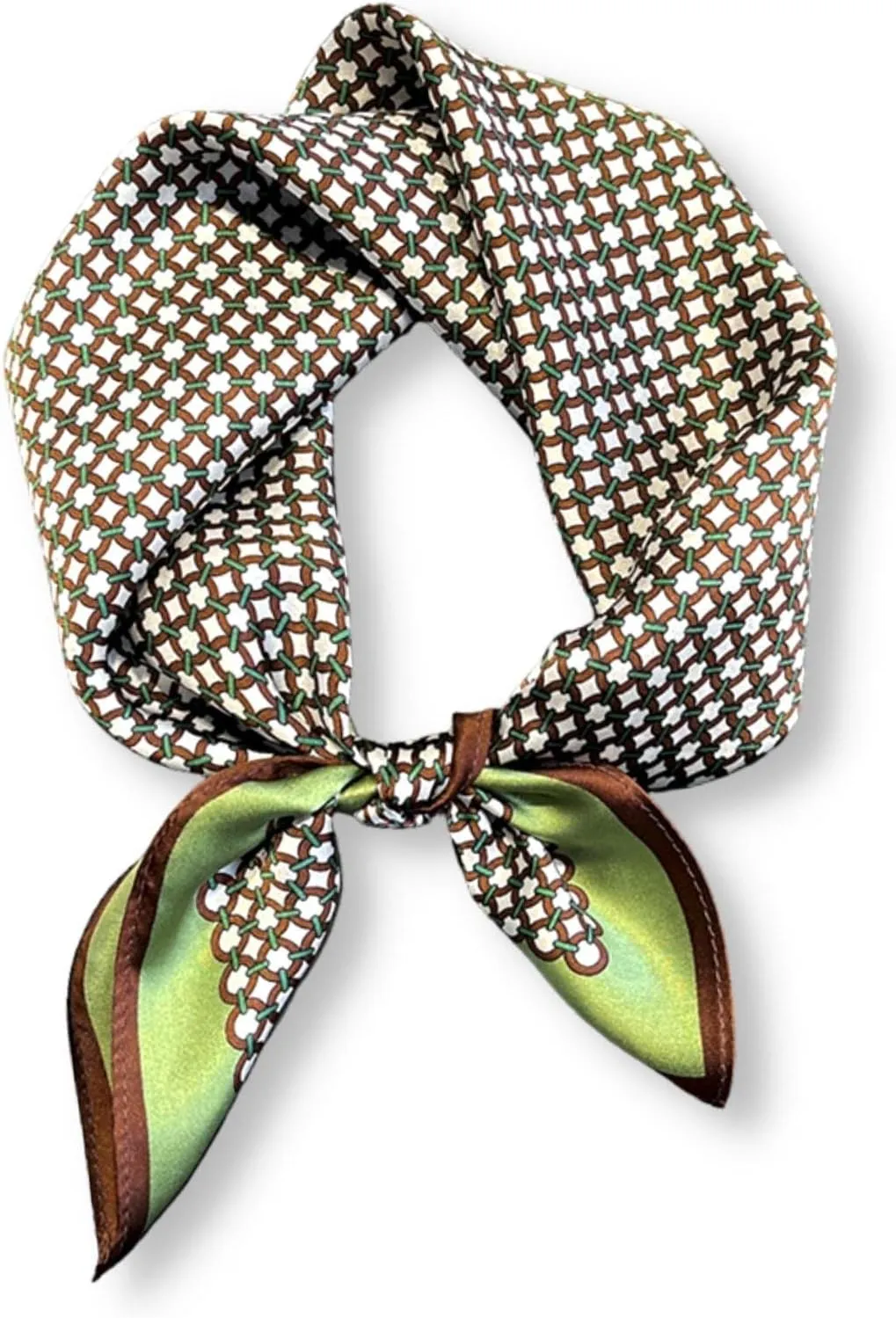 PoeticEHome 100% Mulberry Silk Neck Scarf 21"x21" Small Square Scarfs for Women Gift Packed