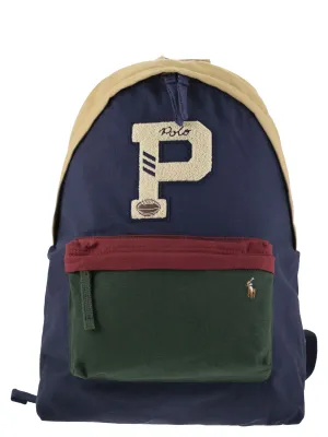 Polo Ralph Lauren Colour Block Canvas Backpack