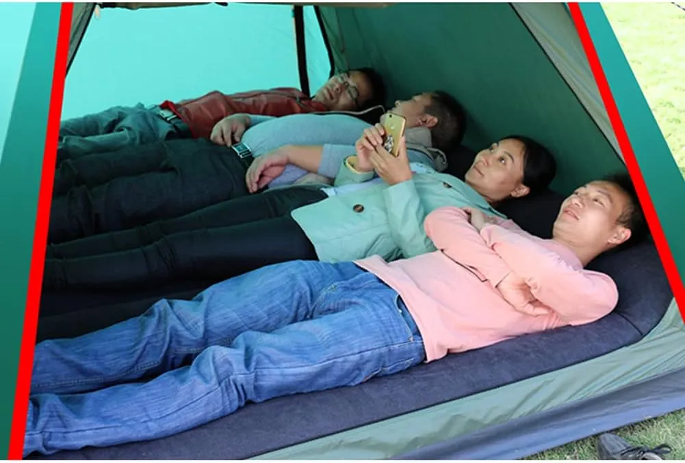 Pop Up Tent Family Camping Tent 3-4 Person Portable Tent Automatic Tent for Camping Hiking Mountaineering