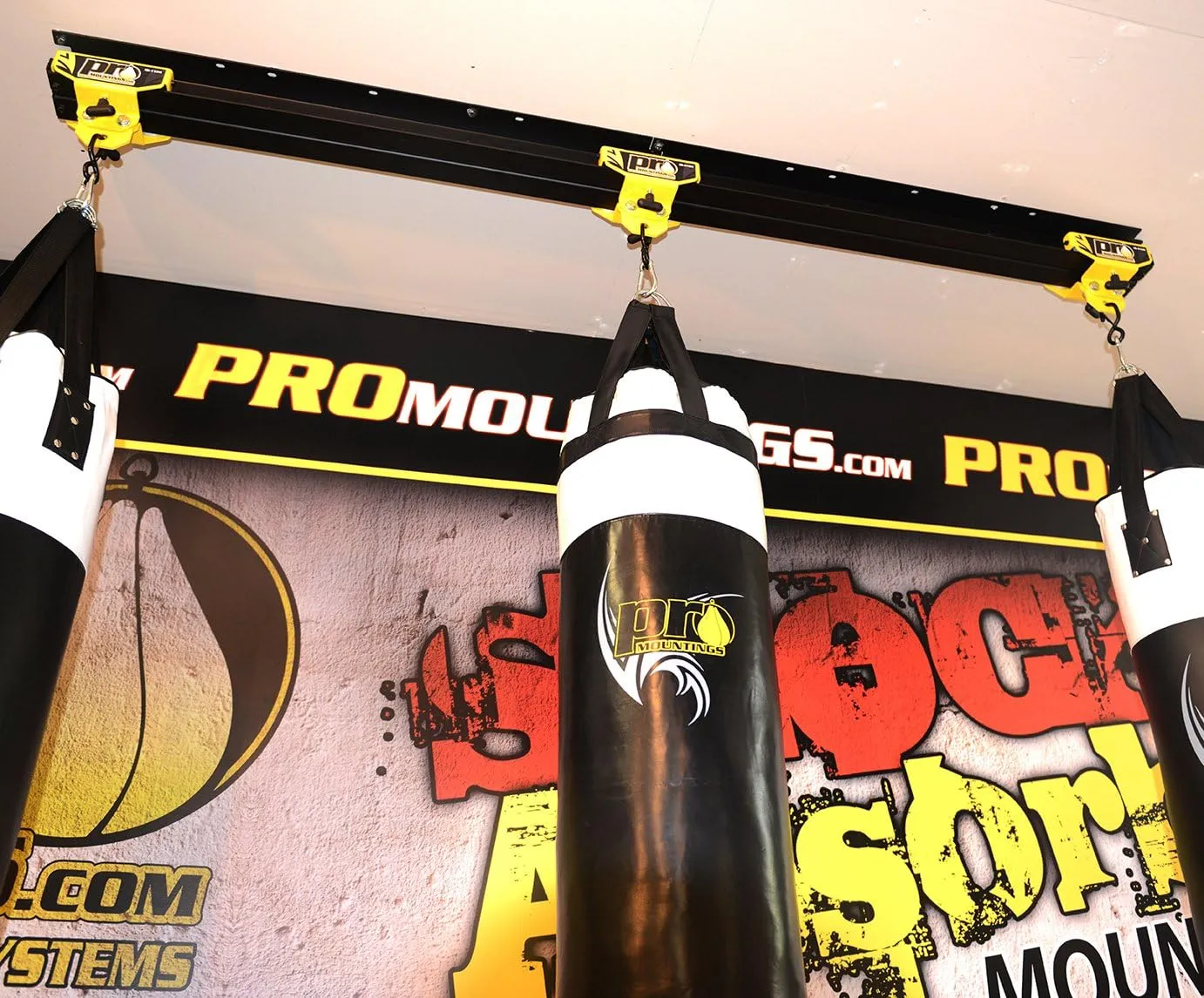 Promountings.com I Beam Roller Mounting for Heavy Bag: 7" to 10" Wide I-Beam