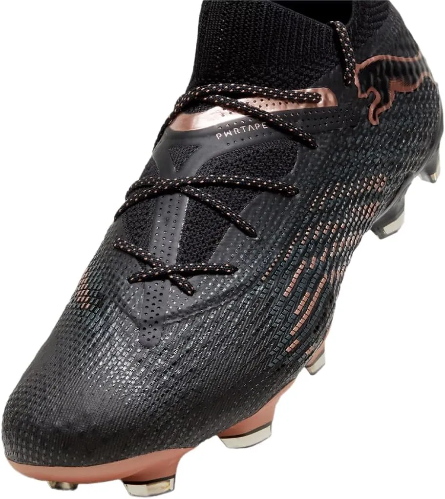 Puma Mens Future 7 Ultimate Firm GroundArtificial Ground Soccer Cleats Cleated, Firm Ground - Black