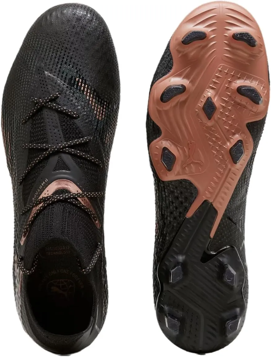 Puma Mens Future 7 Ultimate Firm GroundArtificial Ground Soccer Cleats Cleated, Firm Ground - Black