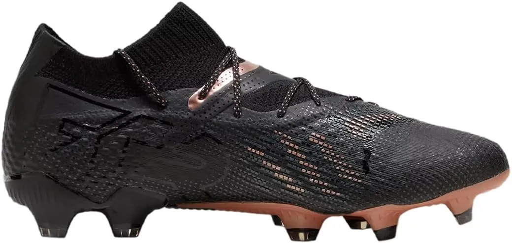 Puma Mens Future 7 Ultimate Firm GroundArtificial Ground Soccer Cleats Cleated, Firm Ground - Black