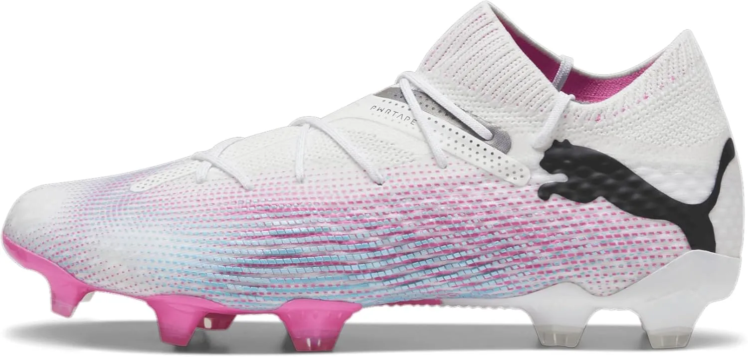 Puma Mens Future 7 Ultimate Firm GroundArtificial Ground Soccer Cleats - White - Size 9.5 M, 10759901
