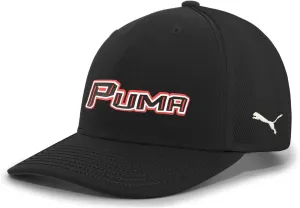 PUMA Race Logo Performance Air Mesh Trucker Adjustable Strapback Hat