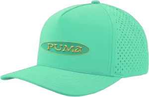 PUMA Unity Logo Perforated Mesh Performance Adjustable Snapback Hat