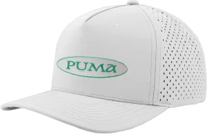PUMA Unity Logo Perforated Mesh Performance Adjustable Snapback Hat