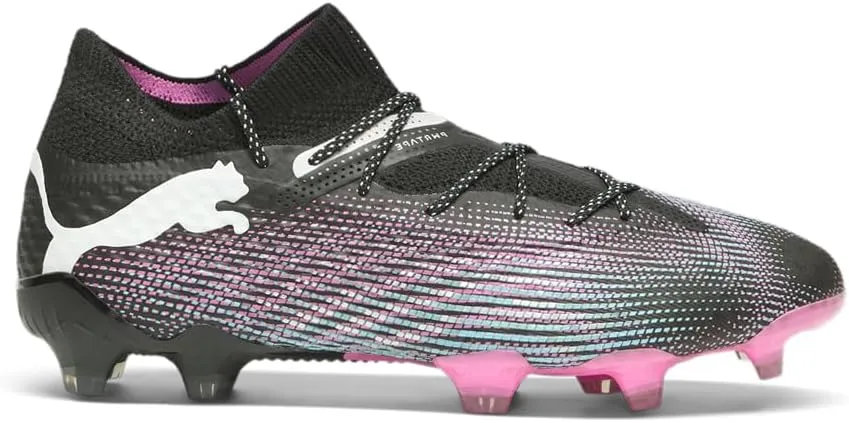 PUMA Womens Future 7 Ultimate Firm GroundArtificial Ground Soccer Cleats Cleated, Firm Ground - Black