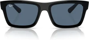 Ray-Ban Men's RB4396F Warren Low Bridge Fit Rectangular Sunglasses