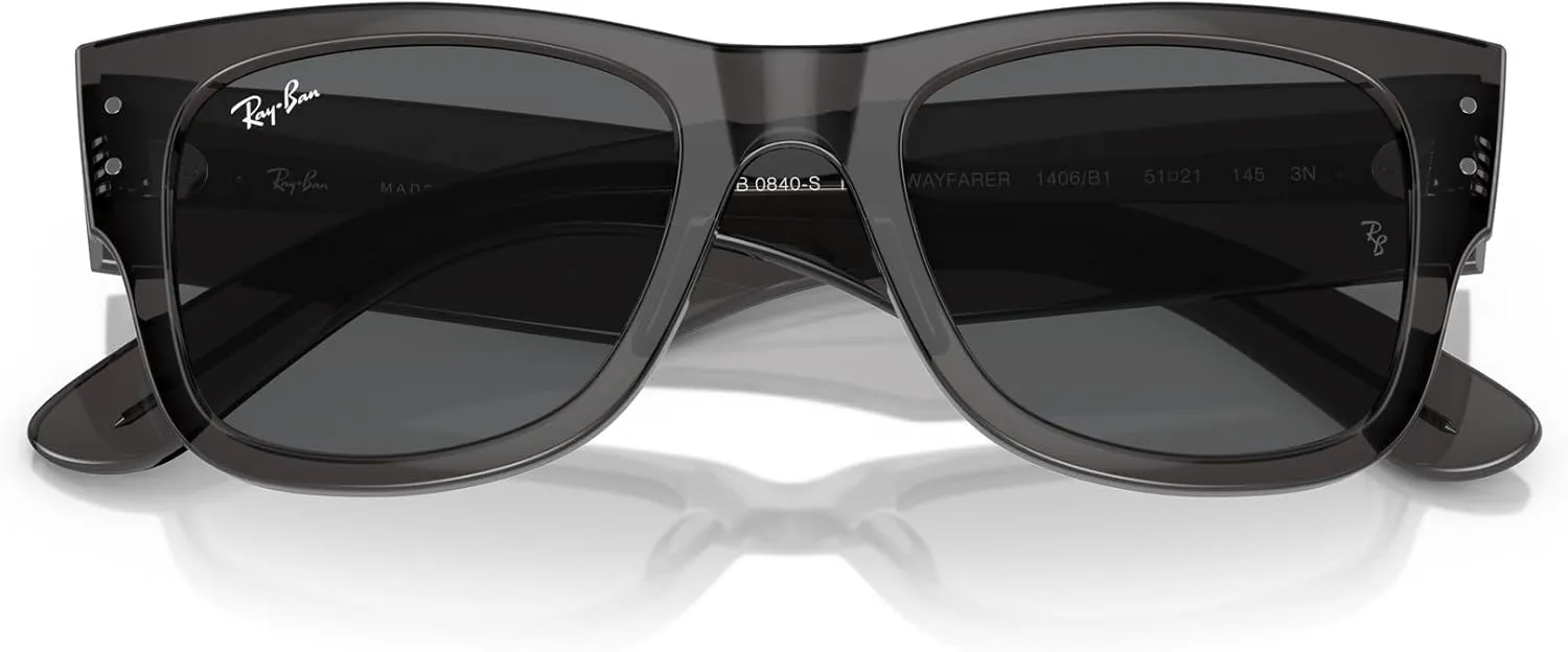Ray-Ban RB0840S Mega Wayfarer Square Sunglasses