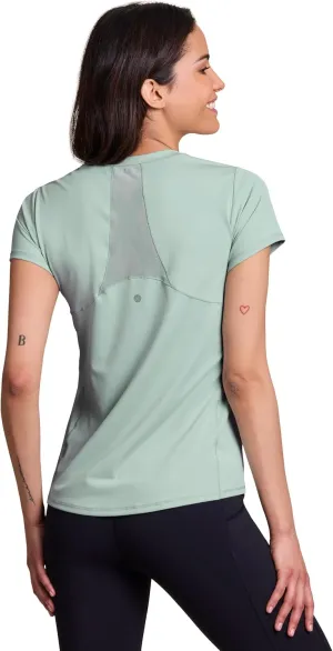 RBX Active Women's Short Sleeve Ventilated Mesh Athletic Performance Workout T-Shirt