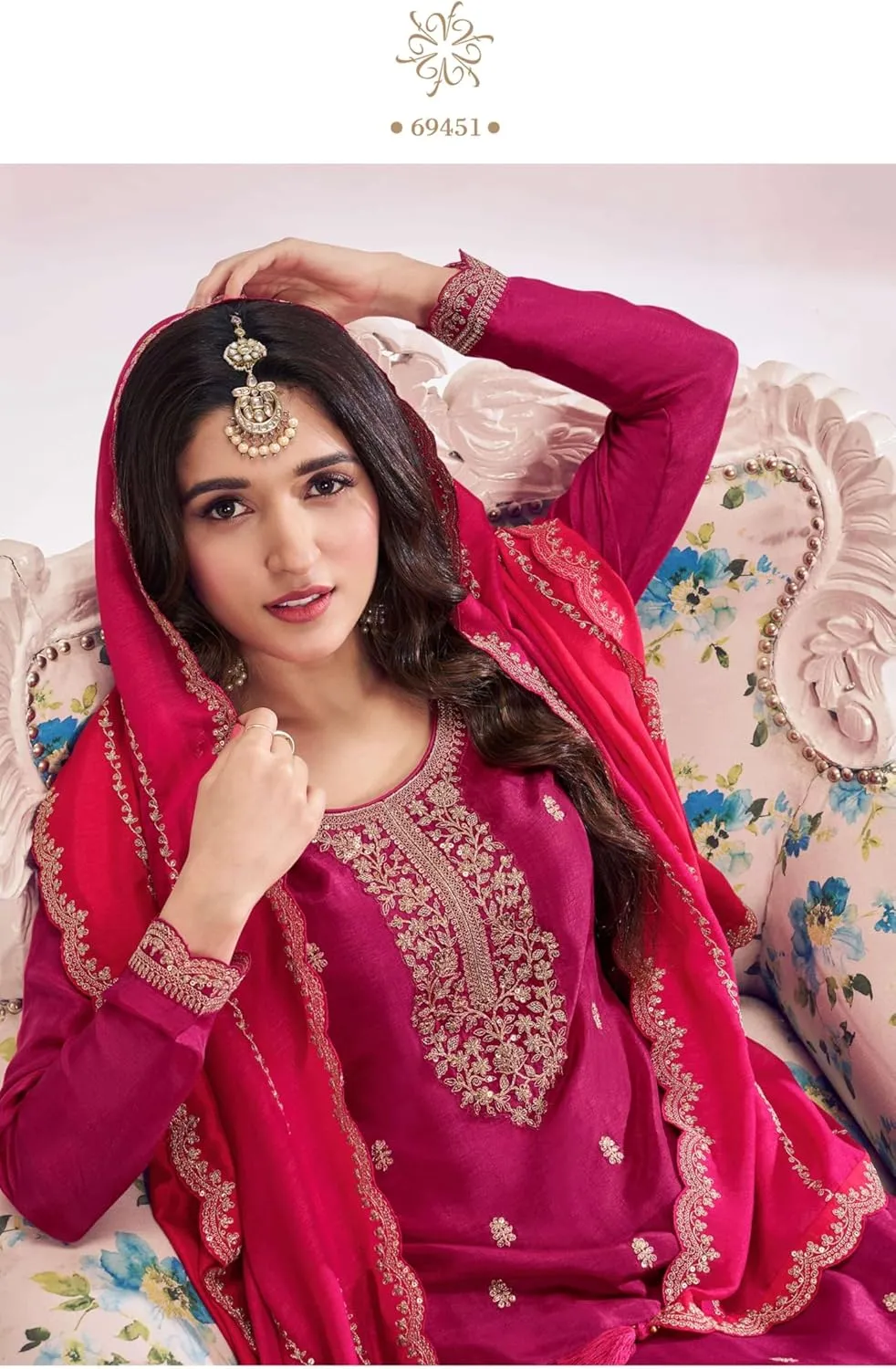 Ready to Wear Indian Pakistani Party Wear Designer Sewn Shalwar Kameez Plazo Suits