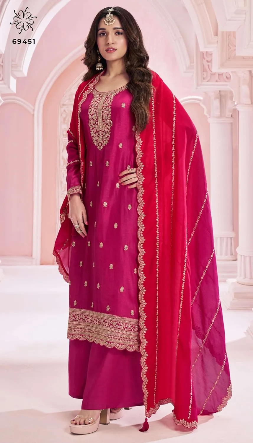 Ready to Wear Indian Pakistani Party Wear Designer Sewn Shalwar Kameez Plazo Suits