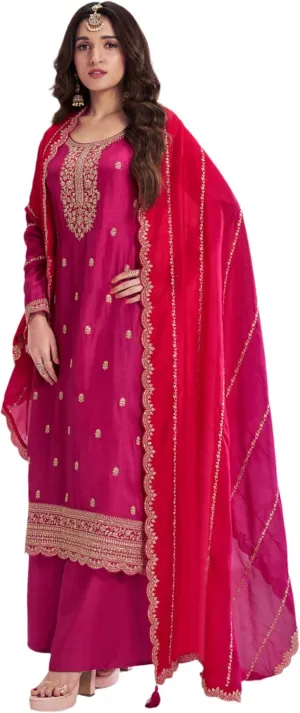 Ready to Wear Indian Pakistani Party Wear Designer Sewn Shalwar Kameez Plazo Suits