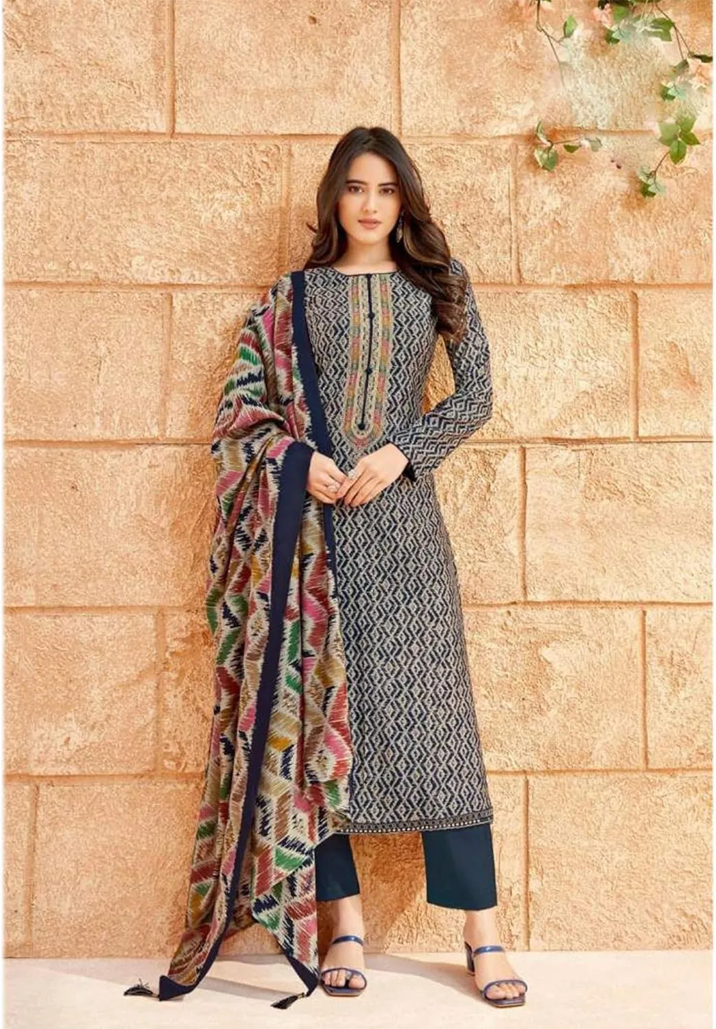 Ready To Wear Indian Pakistani Salwar Kameez Suits Stylish Palazzo Pant Dress