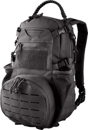 Red Rock Ambush Pack Black - W/ Collapsilbe Mesh Gear Pockt