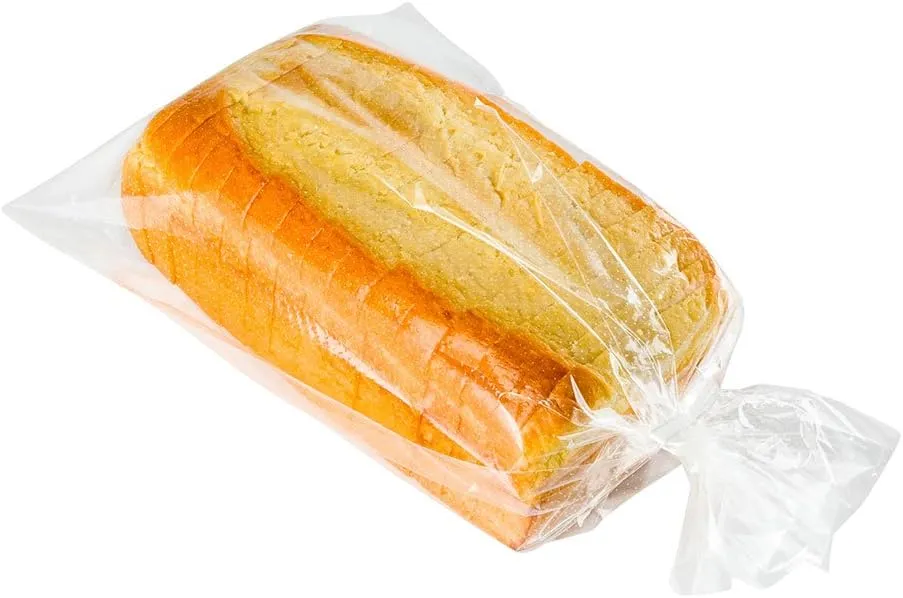 Restaurantware Bag Tek 16 Inch x 10 Inch Bread Bags 250 With Wicket Dispenser Bread Loaf Bags - Micro Perforated Freezer Safe Clear Plastic Baguette Bags Disposable