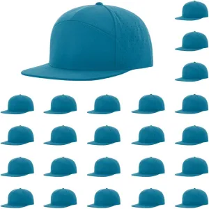 Richardson 169 Cannon 7-Panel Hi Profile & Laser Perforated w/Adjustable Snapback |Bulk Packs Available