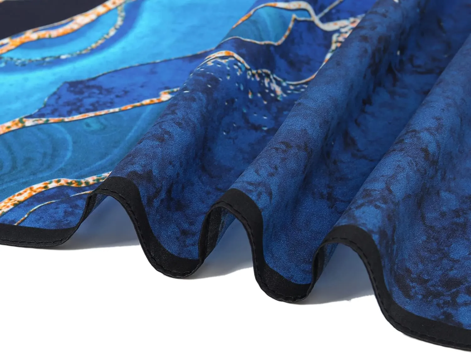 RIIQIICHY 100% Silk Scarf Head Scarf for Women Hair Scarf for Sleeping Hair Wrapping at Night Square Neck Scarves