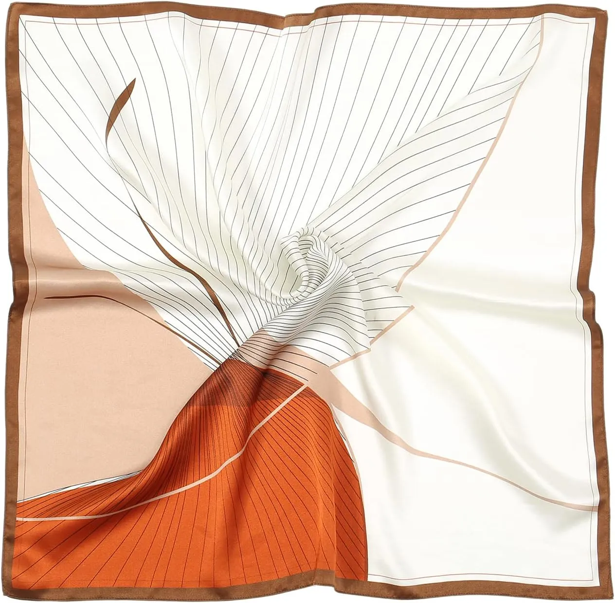 RIIQIICHY 100% Silk Scarf Head Scarf for Women Hair Scarf for Sleeping Hair Wrapping at Night Square Neck Scarves