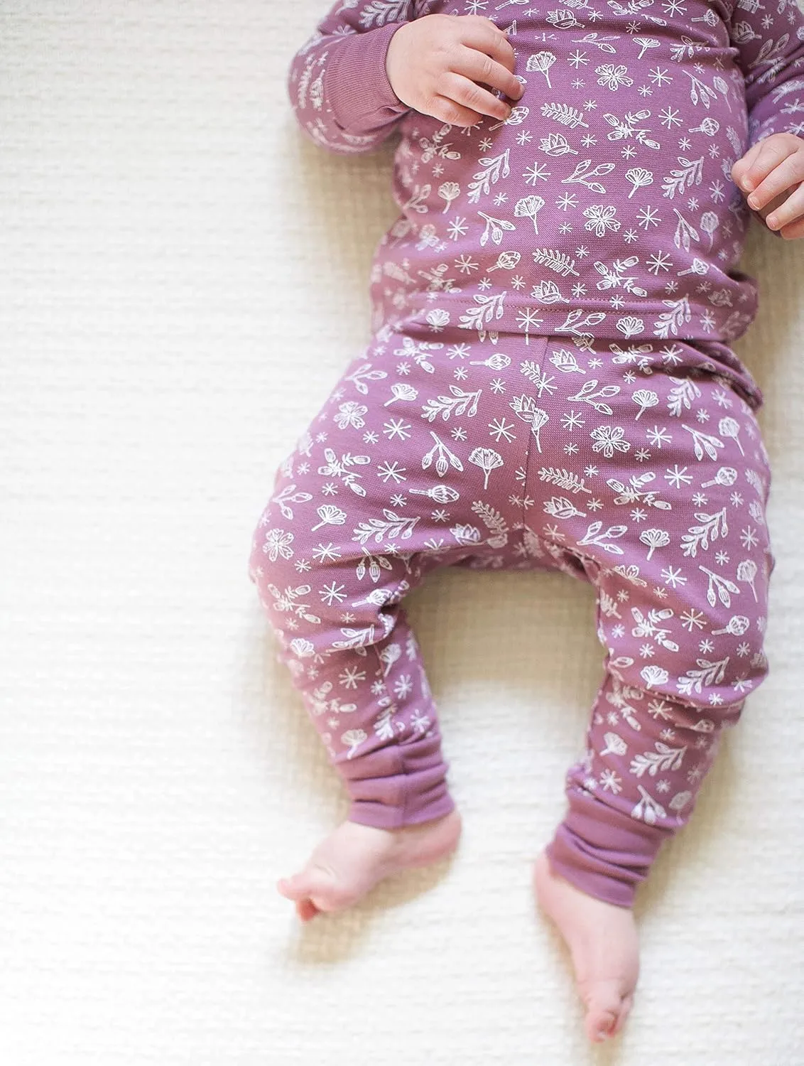 Robeez Baby Girls 2-Piece Cotton Modal Sleep Set