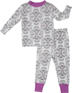 Robeez Baby Girls 2-Piece Cotton Modal Sleep Set