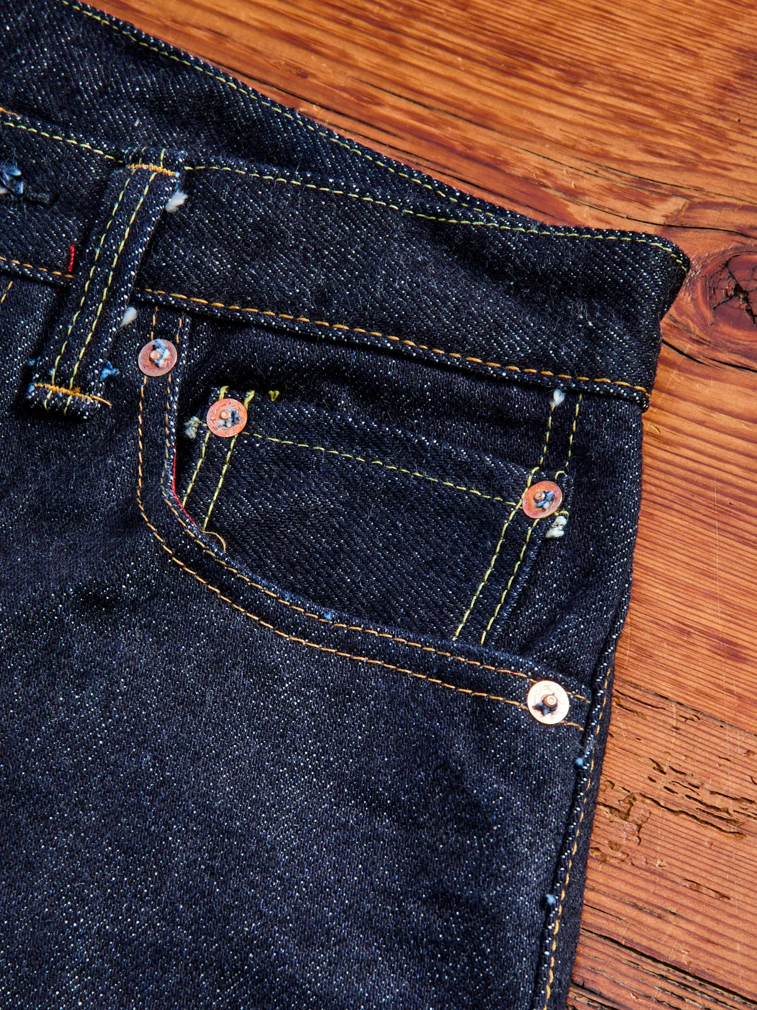 S510XX25oz-MT "Yari No Mataza" 25oz Selvedge Denim - Regular Straight Fit