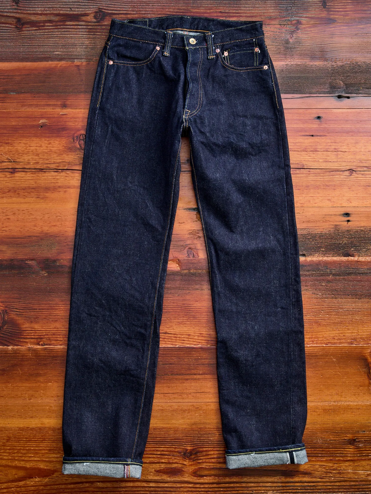 S510XX25oz-MT "Yari No Mataza" 25oz Selvedge Denim - Regular Straight Fit