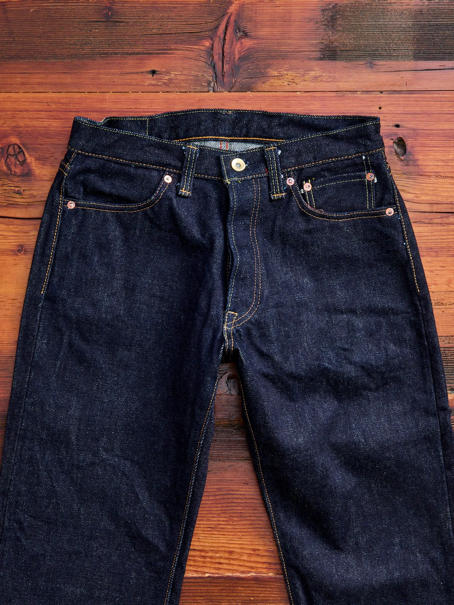 S510XX25oz-MT "Yari No Mataza" 25oz Selvedge Denim - Regular Straight Fit
