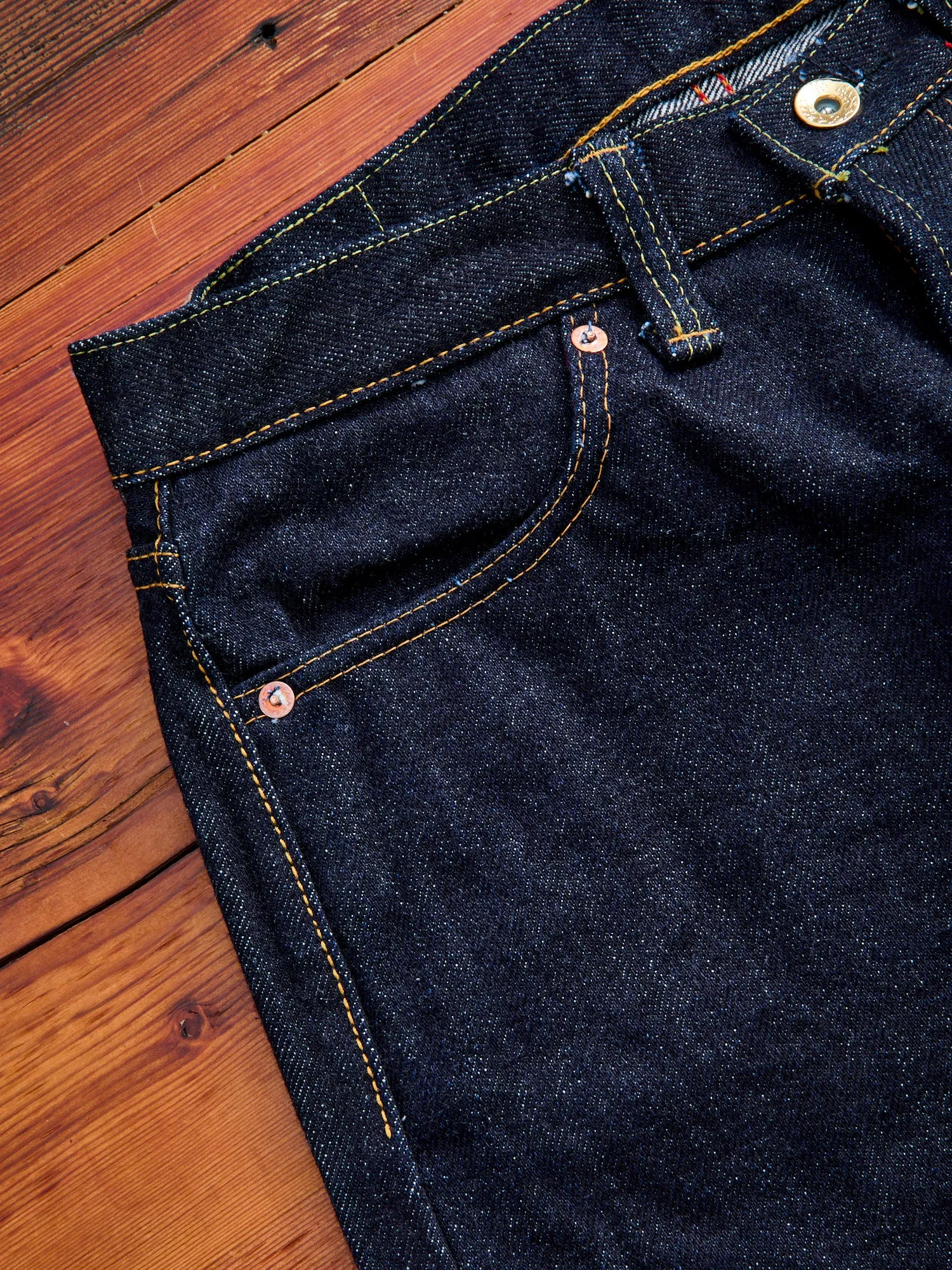 S510XX25oz-MT "Yari No Mataza" 25oz Selvedge Denim - Regular Straight Fit
