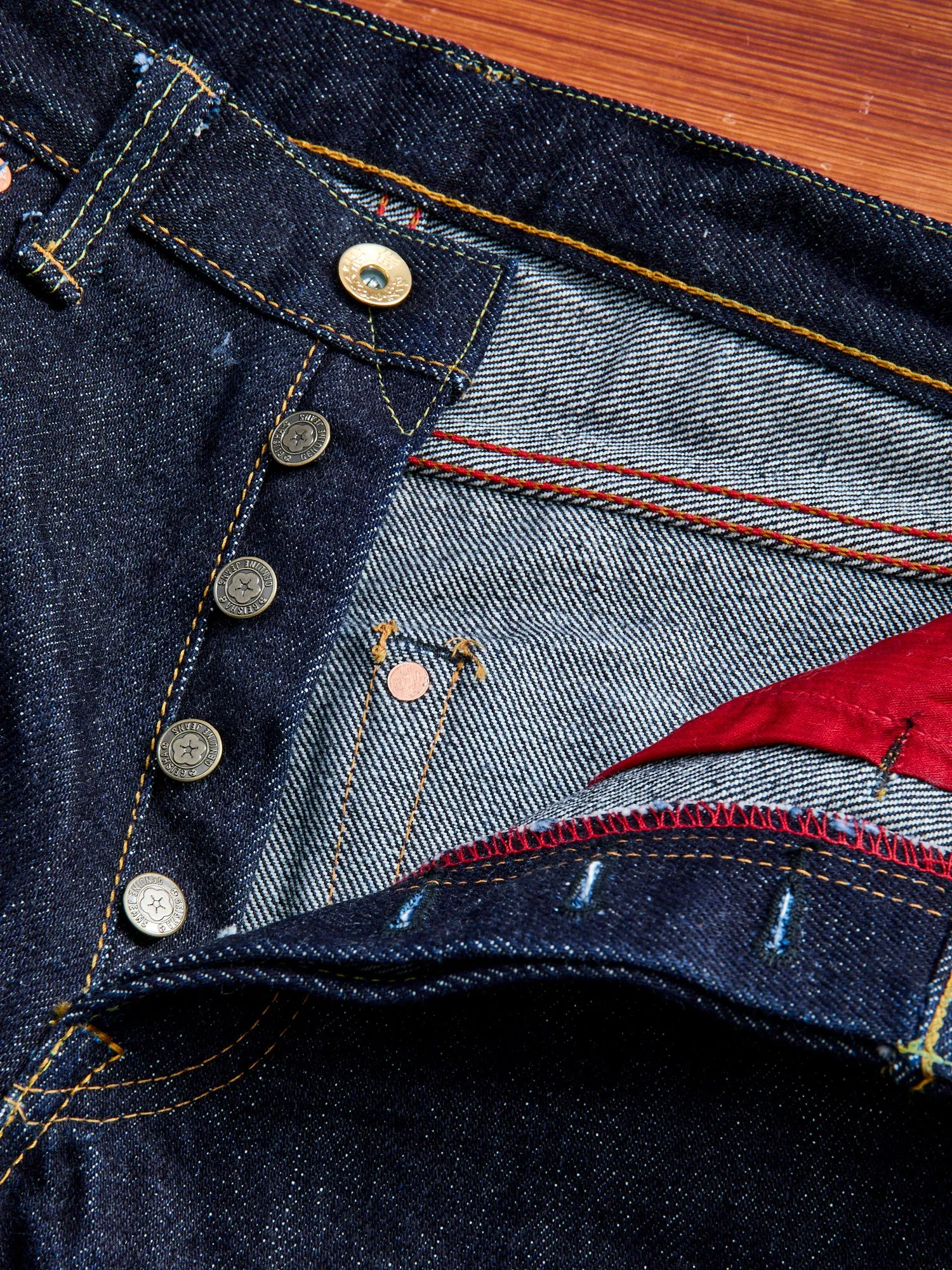 S510XX25oz-MT "Yari No Mataza" 25oz Selvedge Denim - Regular Straight Fit