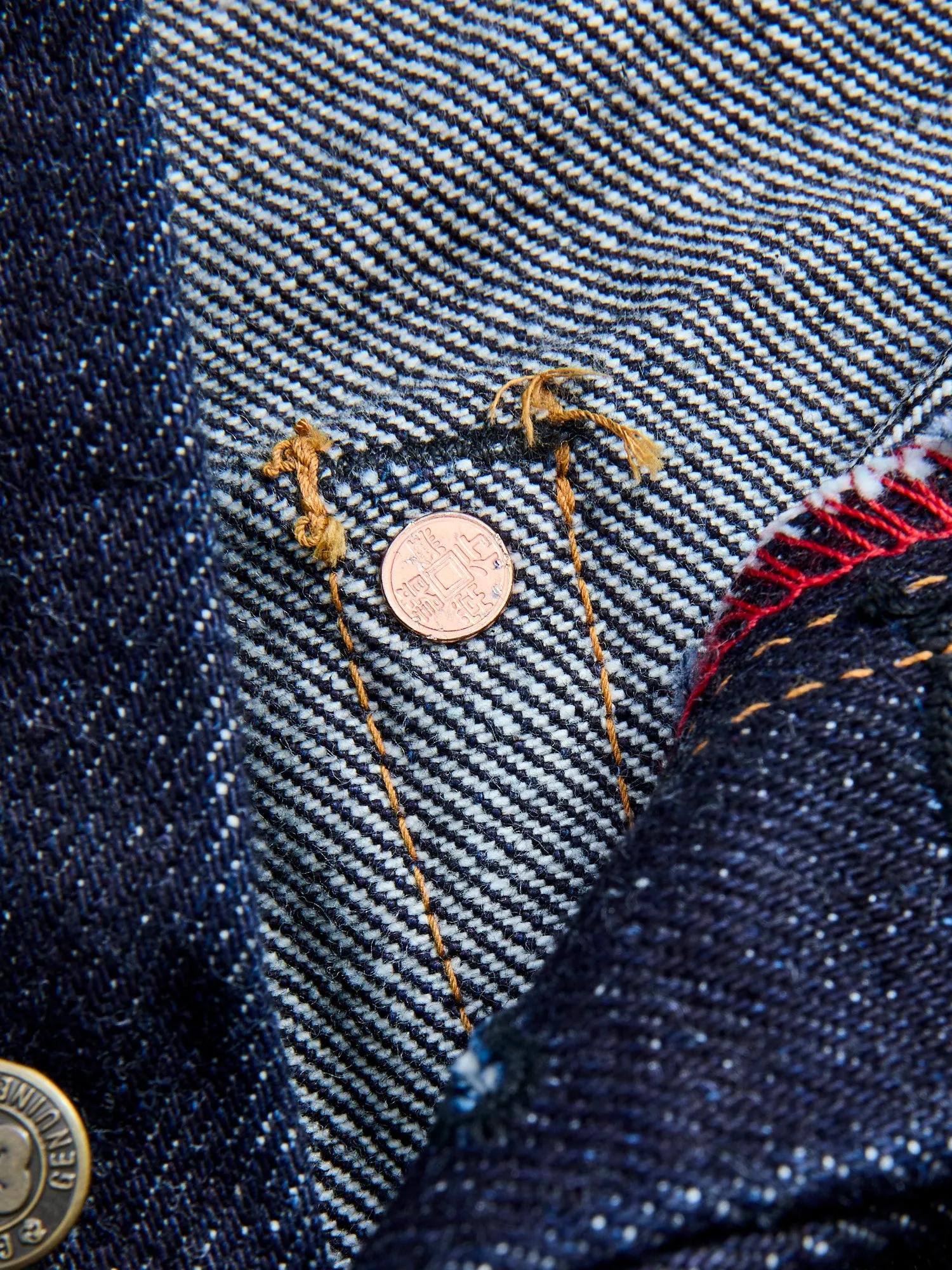 S510XX25oz-MT "Yari No Mataza" 25oz Selvedge Denim - Regular Straight Fit